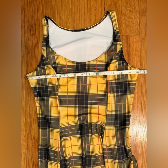 BlackMilk Tartan Grunge Evil Skater Dress - Picture 7 of 10